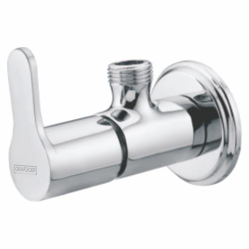 Angle Valve with Wall flange Chrome